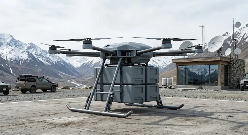ideaForge secures INR 1.51 billion TDB funding facility for heavy-lift aerial logistics vehicle development