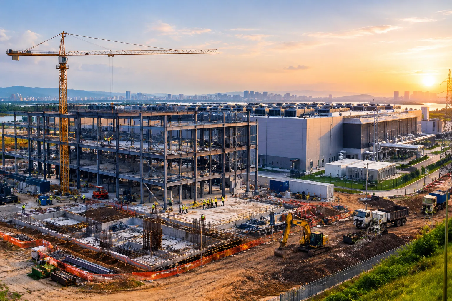 Cloud & Data Center;Construction;AI & Automation