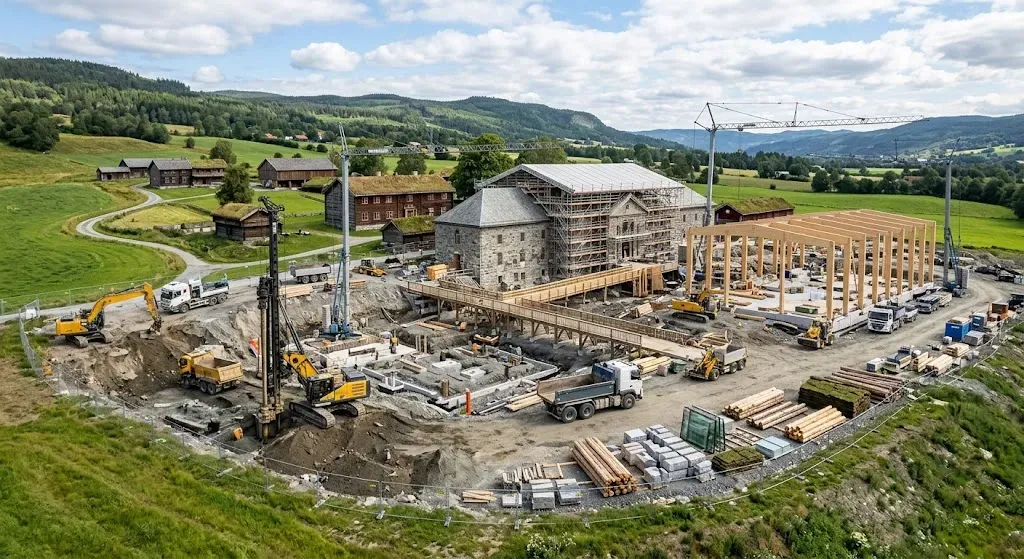NCC secures SEK 215 million contract for Stiklestad Cultural Center project in Norway