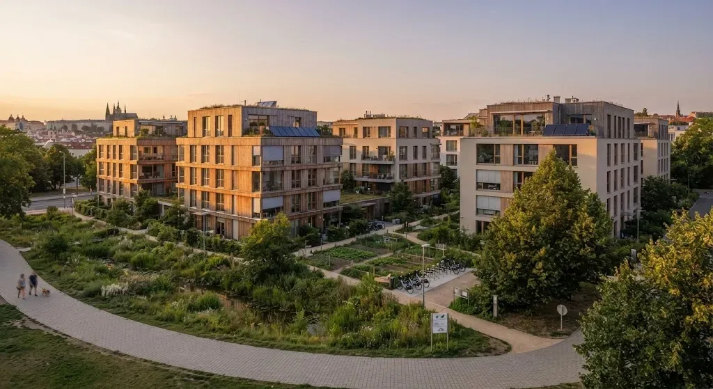 Skanska commits CZK 1.5 billion to expand Prague sustainable housing development