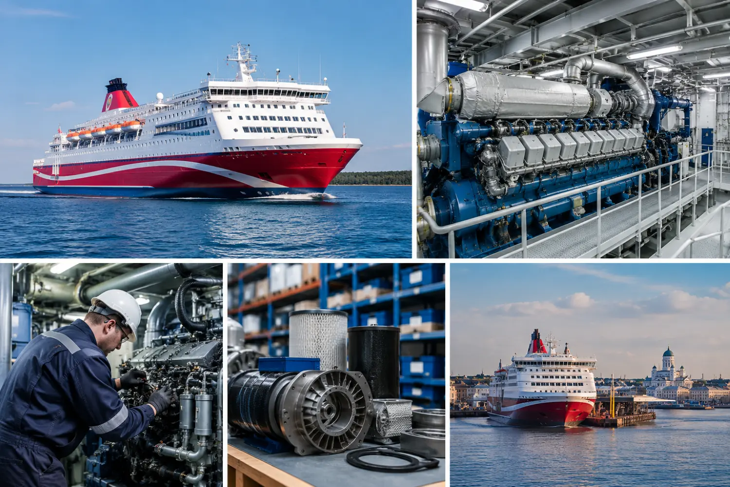 Viking Line extends engine maintenance coverage as Wärtsilä adds third ferry to service portfolio