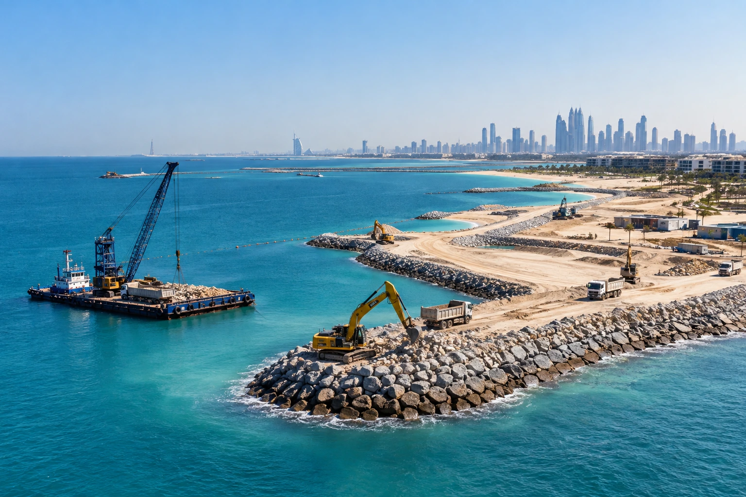 Mar Marine secures coastal engineering contract for Dubai Islands waterfront expansion
