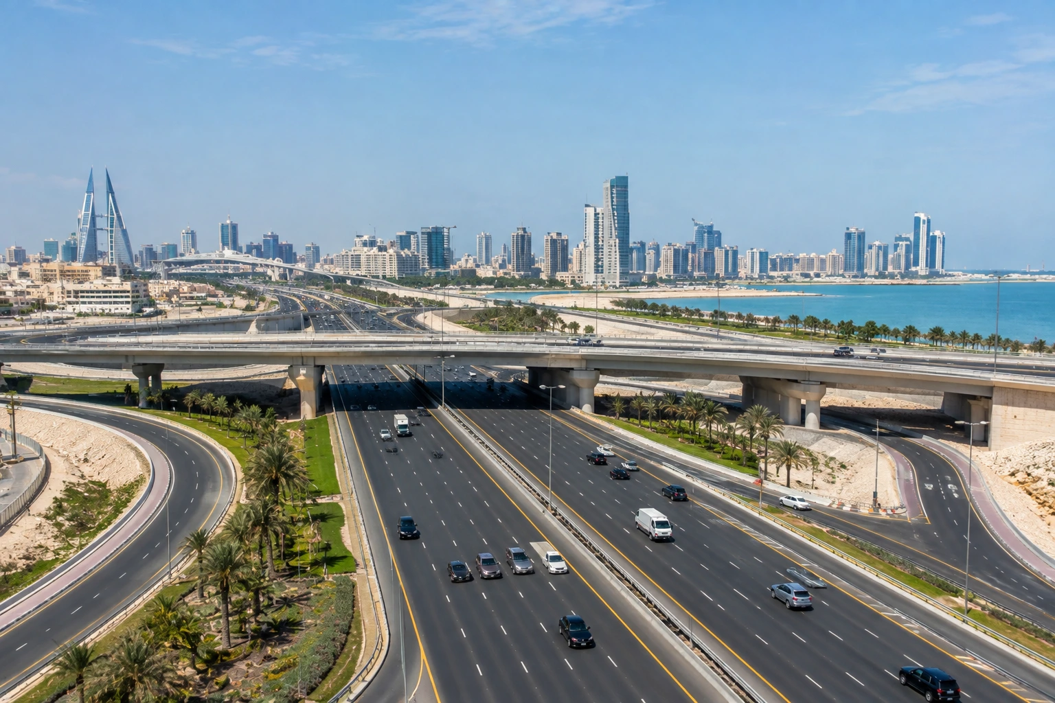 Bahrain's Ministry of Works issues US$ 180.72 million procurement plan notice for King Faisal Highway Upgrade Project