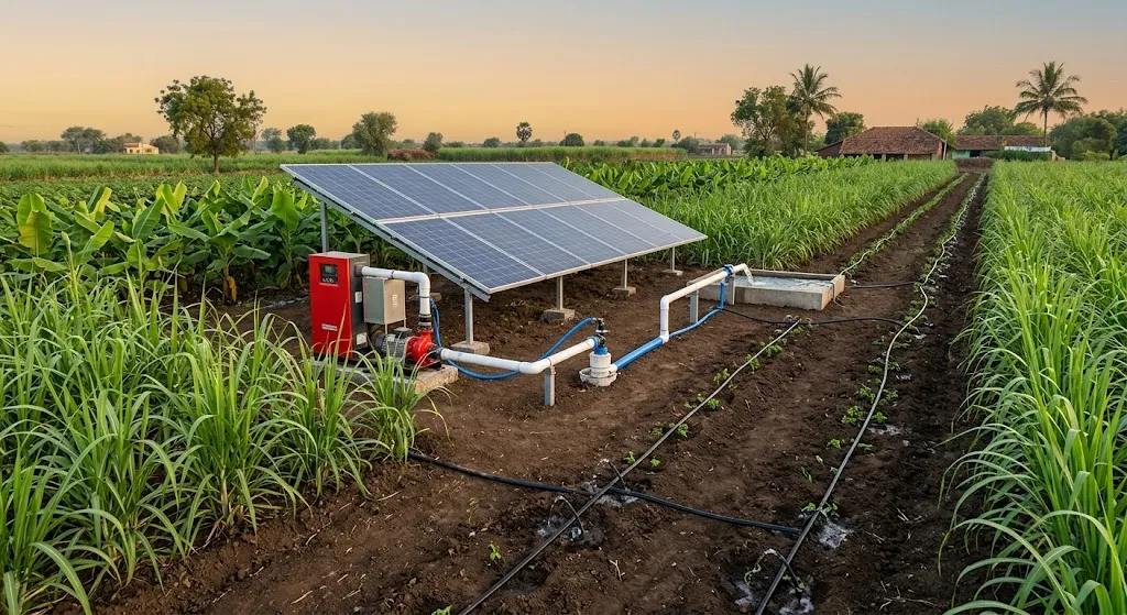 Maharashtra power utility empanels Jain Irrigation for solar pump deployment