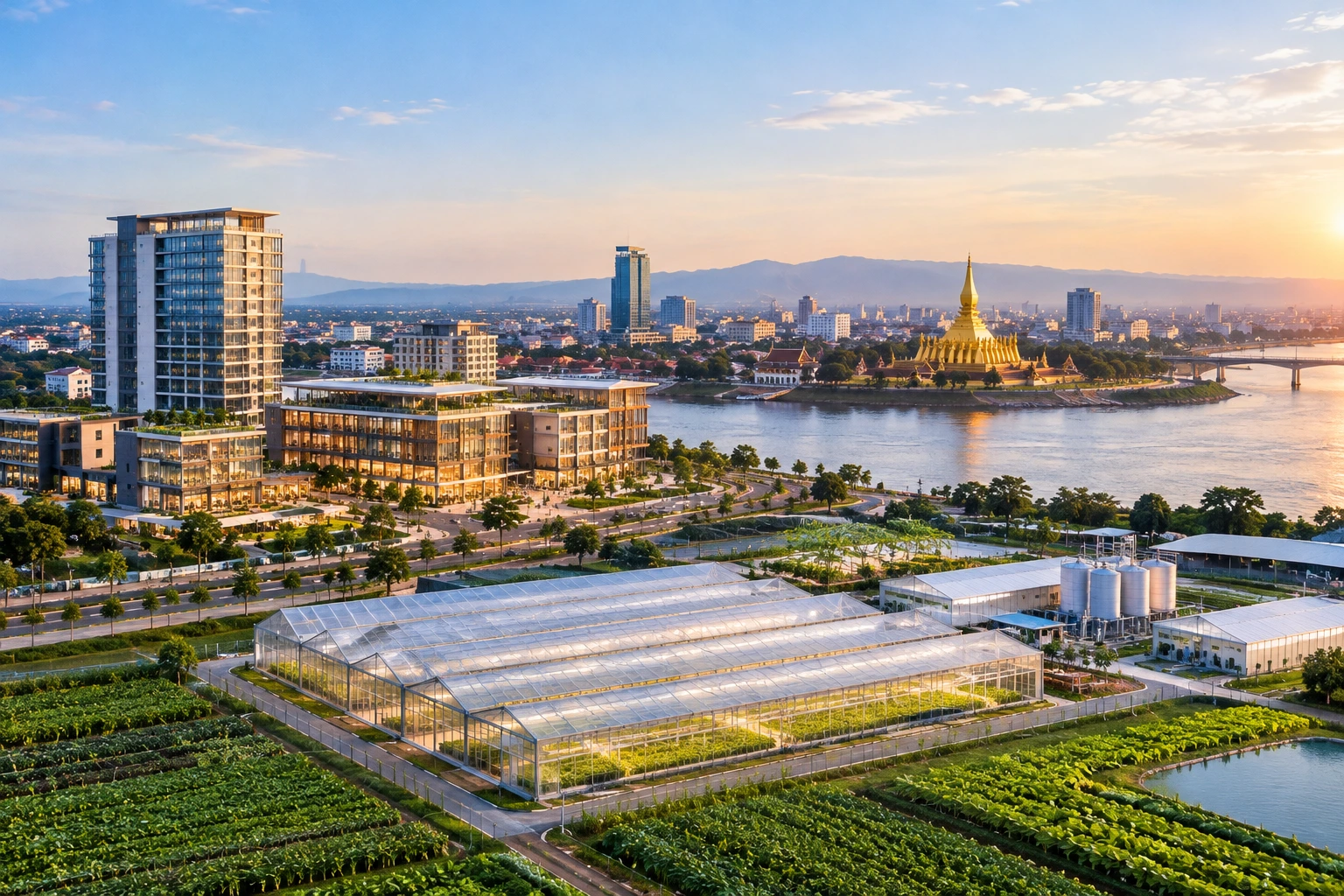 Vietnamese contractor secures USD 30 million deal for Laos real estate and smart farming projects