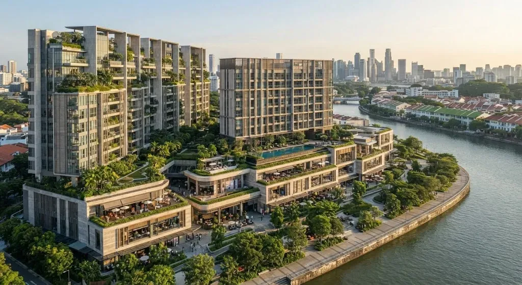 Frasers Property and Mitsubishi Estate partner on prime Singapore riverfront project