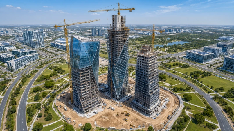 Kazakhstan advances flagship smart city project with SOM and CSCEC breaking ground on $800 million skyscraper